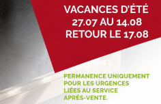 Vacances d'été 2026