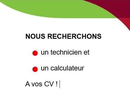 Un calculateur et un technicien