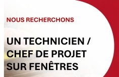 Offre d'emploi technicien chef de projet
