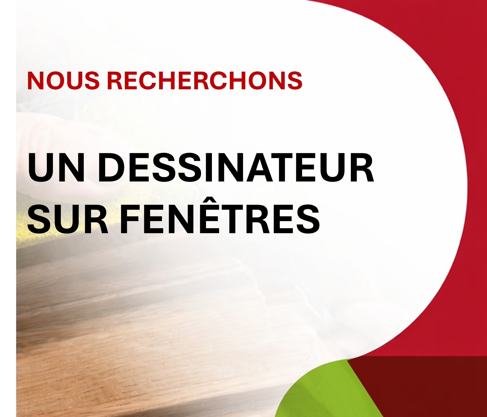 Offre d'emploi - dessinateur